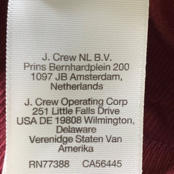 Madewell Womens Burgundy Wide Leg Pants Size 14 - Picture 12 of 13